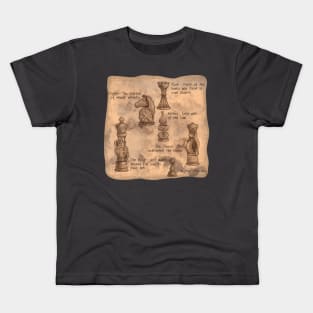 Fantasy Chessmen Kids T-Shirt